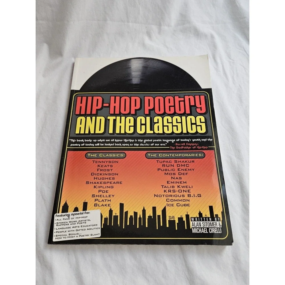 Hip-Hop Poetry and the Classics by Sitomer & Cirelli – Paperback – Rap, Hip Hop